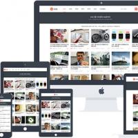 wordpress招聘图片展示，wordpress大前端相册图片主题Tob1.0