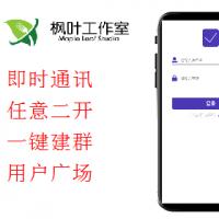 【站长亲测】最新一键部署H5即时通讯/带群聊/可封装APP/可任意二开...